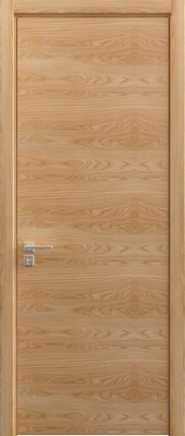 Межкомнатная дверь Практика Б10 Строганный шпон, Дуб, 600/700/800/900*2000 мм.